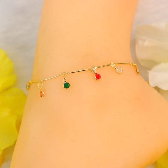 "New Beautiful Design Anklet for Women/Girls, Gift, A505 - Picture 1 of 10